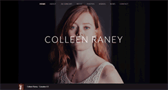 Desktop Screenshot of colleenraney.com